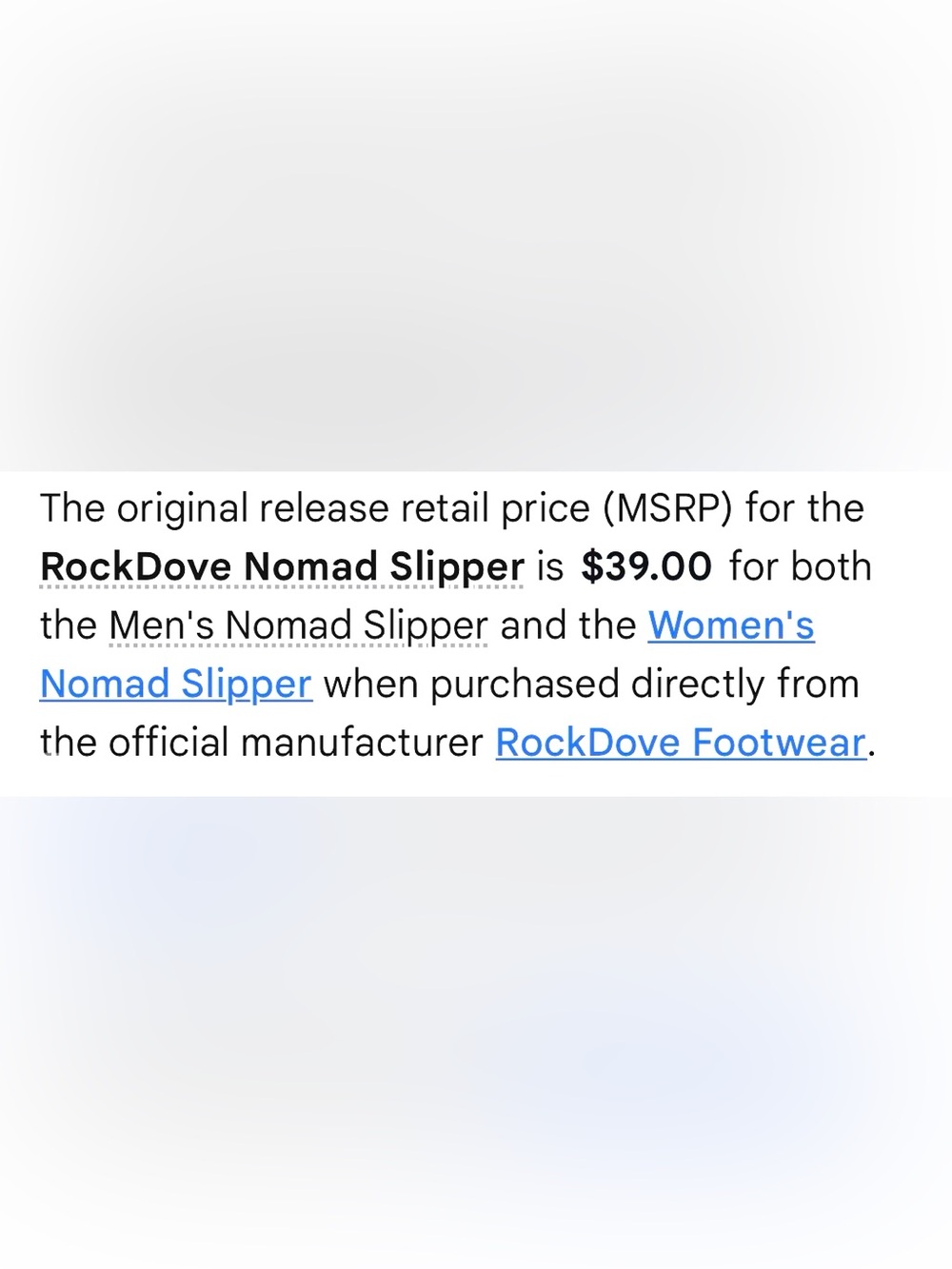 Rockdove Nomad Slipper - Picture 5 of 6